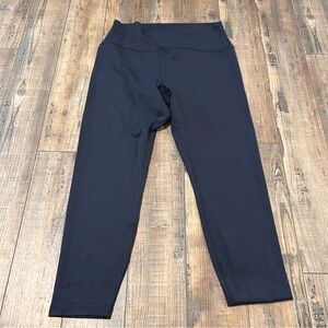 CRZ YOGA Butterluxe Leggings for Women 2X PLUS 18W Navy Blue